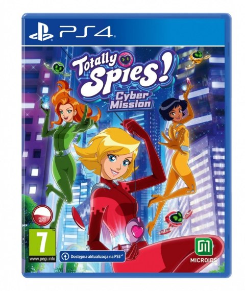 Gra PlayStation 4 Odlotowe Agentki Totally Spies Cybermisja Gra PlayStation 4 Odlotowe Agentki Totally Spies Cybermisja