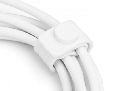 Kabel zasilający silikonowy USB-C - Lightning, USB 2.0 60W, certyfikat MFI, 0,5m Biały Kabel zasilający silikonowy USB-C - Lightning, USB 2.0 60W, certyfikat MFI, 0,5m Biały