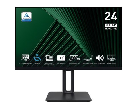 Monitor 23.8 cala PRO MP245PG LED/FHD/Flat/100Hz/czarny Monitor 23.8 cala PRO MP245PG LED/FHD/Flat/100Hz/czarny