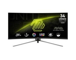 Monitor 34 cale MAG 345CQR LED/WQHD/Curved/180Hz/czarny