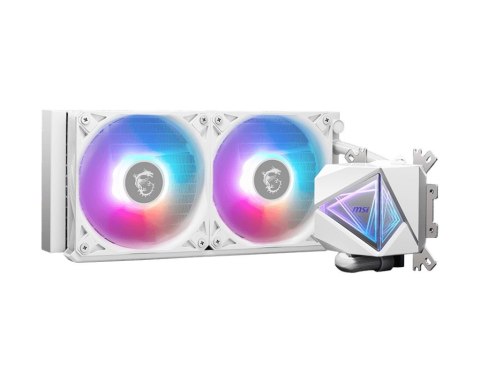 Chłodzenie procesora MAG CORELIQUID I240 WHITE 240mm ARGB /306-7ZW7A21-C24 Chłodzenie procesora MAG CORELIQUID I240 WHITE 240mm ARGB /306-7ZW7A21-C24