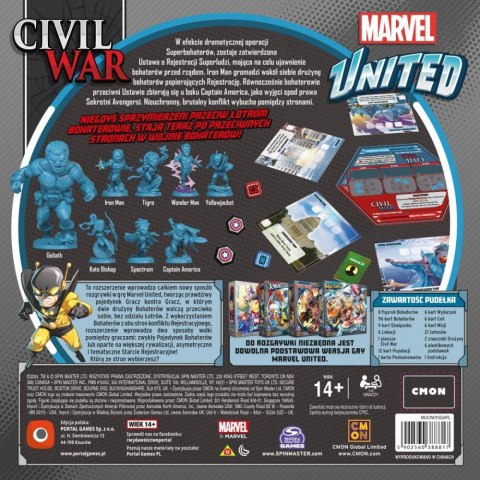 Gra Marvel United: Civil War (PL) Gra Marvel United: Civil War (PL)