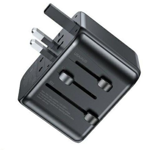Ładowarka podróżna 4w1 GaN 35W US/AU/EU/UK C-39 2xUSB +3xUSB-C Ładowarka podróżna 4w1 GaN 35W US/AU/EU/UK C-39 2xUSB +3xUSB-C