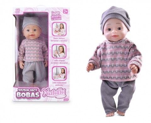 Lalka Natalia Bobas siusiający 43 cm Lalka Natalia Bobas siusiający 43 cm