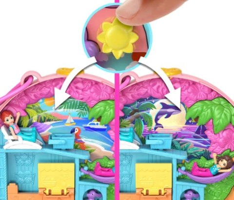 Figurki Polly Pocket Zestaw kompaktowy, Skuter Pieska Figurki Polly Pocket Zestaw kompaktowy, Skuter Pieska