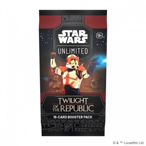 Gra Star Wars: Unlimited - Twilight of the Republic - Booster Box (24) Gra Star Wars: Unlimited - Twilight of the Republic - Booster Box (24)