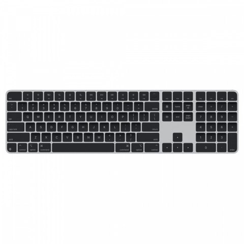 Klawiatura Magic Keyboard z Touch ID i polem numerycznym dla modeli Maca z czipem Apple - angielski (USA) - czarne klawisze Klawiatura Magic Keyboard z Touch ID i polem numerycznym dla modeli Maca z czipem Apple - angielski (USA) - czarne klawisze