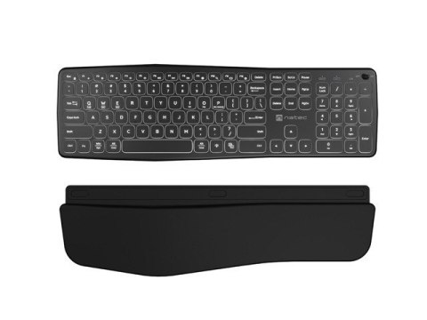 Klawiatura Porifera US bezprzewodowa Bluetooth + 2.4GHZ Klawiatura Porifera US bezprzewodowa Bluetooth + 2.4GHZ