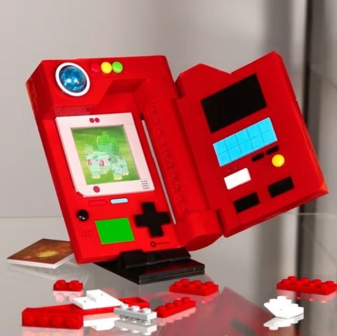 Klocki konstrukcyjne Pokemon Pokedex z Kanto Klocki konstrukcyjne Pokemon Pokedex z Kanto