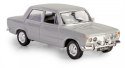 Pojazd PRL Fiat 125p popielaty