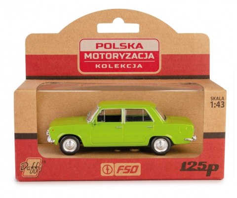 Pojazd PRL Fiat 125p zielony Pojazd PRL Fiat 125p zielony