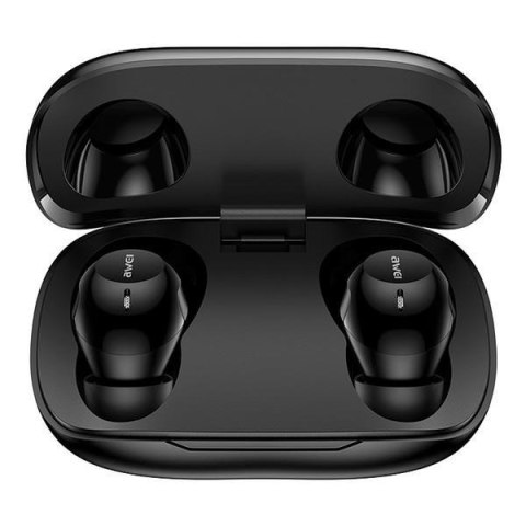 Słuchawki Bluetooth 5.4 TWS T20 ENC Czarne Słuchawki Bluetooth 5.4 TWS T20 ENC Czarne