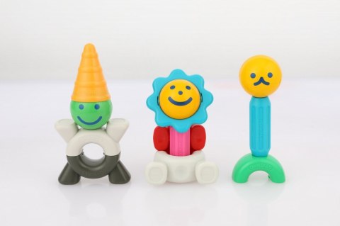 Klocki magnetyczne Stick-o Zestaw Kot i pies 27 elementów Klocki magnetyczne Stick-o Zestaw Kot i pies 27 elementów