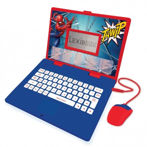 Laptop edukacyjny Spider-Man Trzyjęzyczny UA/ENG/PL 186 aktywności Laptop edukacyjny Spider-Man Trzyjęzyczny UA/ENG/PL 186 aktywności