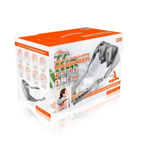 Masażer ramion i karku Neck & Shoulders Massager MT6533 Masażer ramion i karku Neck & Shoulders Massager MT6533