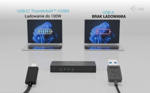 Stacja dokująca Universal 5x 4K/60Hz Display Power Delivery 100W Stacja dokująca Universal 5x 4K/60Hz Display Power Delivery 100W