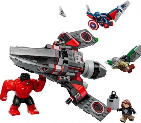 Klocki Super Heroes 76292 Kapitan Ameryka kontra Czerwony Hulk - bitwa Klocki Super Heroes 76292 Kapitan Ameryka kontra Czerwony Hulk - bitwa