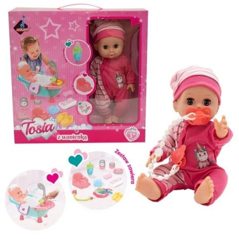 Lalka Tosia z wanienką Lalka Tosia z wanienką