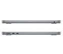 MacBook Air 13,6 cala: M2 8/10, 24GB, 256GB, 30W - Gwiezdna szarość - MC7U4ZE/A/P1/R1
