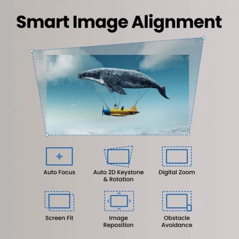 Projektor GP520 4K LED 2600ansi/4K/HDMI Projektor GP520 4K LED 2600ansi/4K/HDMI