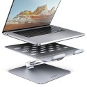 STND-LQ Podstawa do laptopów aluminiowa 10-16" cali, regulowane kąty nachylenia
