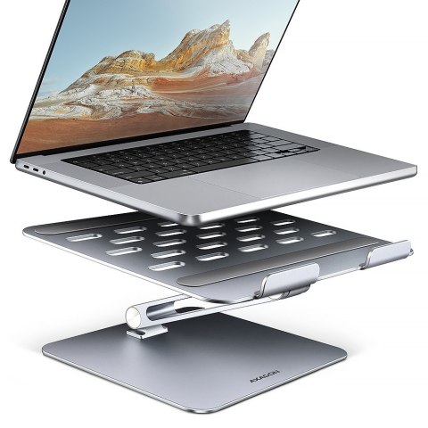 STND-LQ Podstawa do laptopów aluminiowa 10-16" cali, regulowane kąty nachylenia STND-LQ Podstawa do laptopów aluminiowa 10-16" cali, regulowane kąty nachylenia