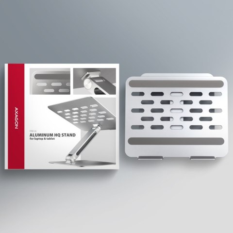 STND-LQ Podstawa do laptopów aluminiowa 10-16" cali, regulowane kąty nachylenia STND-LQ Podstawa do laptopów aluminiowa 10-16" cali, regulowane kąty nachylenia