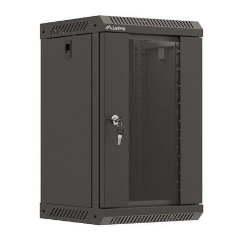 Szafa instalacyjna rack wisząca 10 cali 9U 300x300 czarna Szafa instalacyjna rack wisząca 10 cali 9U 300x300 czarna