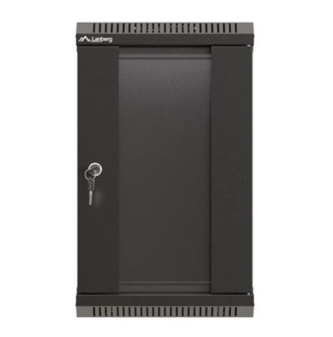 Szafa instalacyjna rack wisząca 10 cali 9U 300x300 czarna Szafa instalacyjna rack wisząca 10 cali 9U 300x300 czarna