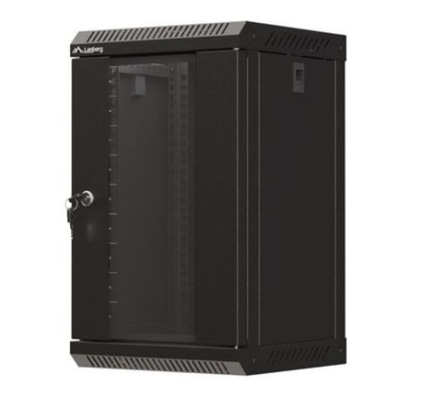 Szafa instalacyjna rack wisząca 10 cali 9U 300x300 czarna Szafa instalacyjna rack wisząca 10 cali 9U 300x300 czarna