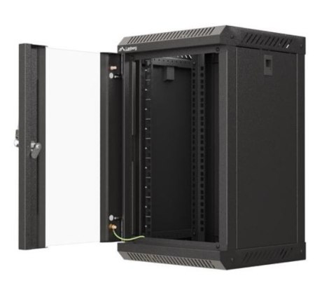 Szafa instalacyjna rack wisząca 10 cali 9U 300x300 czarna Szafa instalacyjna rack wisząca 10 cali 9U 300x300 czarna