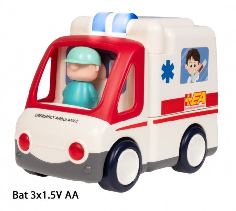 Ambulans z muzyką i światłem Ambulans z muzyką i światłem