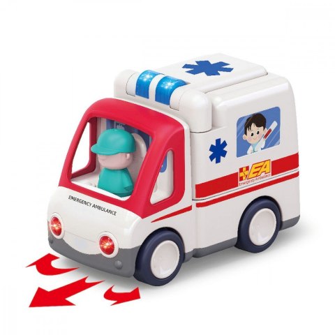 Ambulans z muzyką i światłem Ambulans z muzyką i światłem