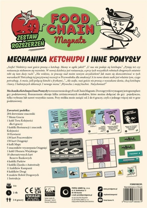 Gra Food Chain Magnate: Mechanika ketchupu i inne pomysły Gra Food Chain Magnate: Mechanika ketchupu i inne pomysły