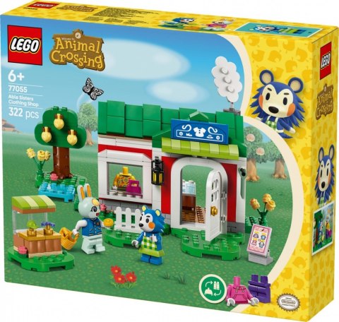 Klocki Animal Crossing 77055 Able Sisters i sklep odzieżowy Klocki Animal Crossing 77055 Able Sisters i sklep odzieżowy