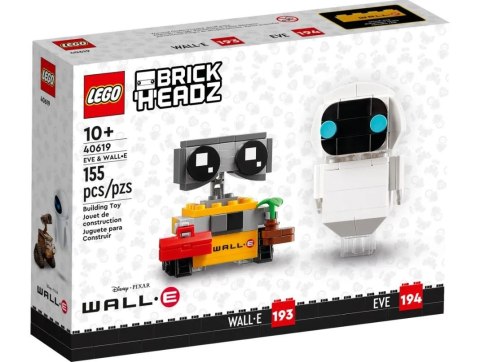 Klocki BrickHeadz 40619 EWA i WALL-E Klocki BrickHeadz 40619 EWA i WALL-E