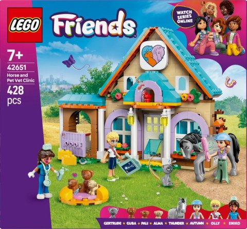 Klocki Friends 42651 Koń i lecznica dla zwierząt Klocki Friends 42651 Koń i lecznica dla zwierząt