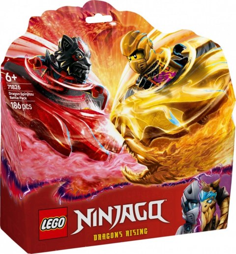 Klocki Ninjago 71826 Smocze Spinjitzu - zestaw bitewny Klocki Ninjago 71826 Smocze Spinjitzu - zestaw bitewny