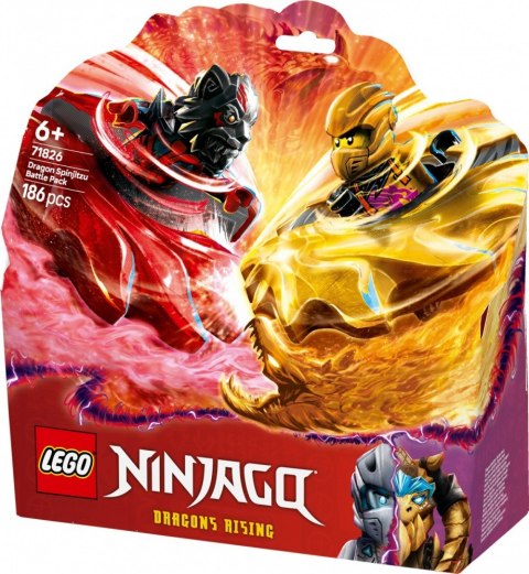 Klocki Ninjago 71826 Smocze Spinjitzu - zestaw bitewny Klocki Ninjago 71826 Smocze Spinjitzu - zestaw bitewny