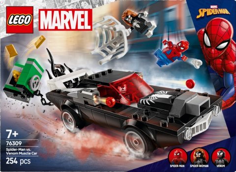 Klocki Super Heroes 76309 Spider-Man kontra muscle car Venoma Klocki Super Heroes 76309 Spider-Man kontra muscle car Venoma