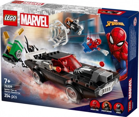 Klocki Super Heroes 76309 Spider-Man kontra muscle car Venoma Klocki Super Heroes 76309 Spider-Man kontra muscle car Venoma