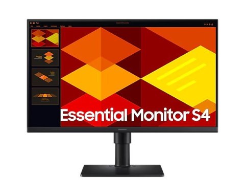 Monitor 24 cale S40GD IPS 1920x1080 FHD 16:9 2xHDMI 1xDP 2xUSB-A 2.0 1xUSB-B 5ms 100Hz HAS+PIV głośniki płaski 3YOn-Site (LS24D4 Monitor 24 cale S40GD IPS 1920x1080 FHD 16:9 2xHDMI 1xDP 2xUSB-A 2.0 1xUSB-B 5ms 100Hz HAS+PIV głośniki płaski 3YOn-Site (LS24D4