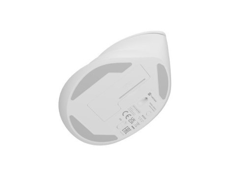 Mysz bezprzewodowa wertykalna Crake 2 BT 5.2 + 2.4GHz biała Mysz bezprzewodowa wertykalna Crake 2 BT 5.2 + 2.4GHz biała