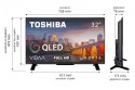 Telewizor QLED 32 cale 32QV2F63DG