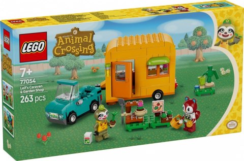 Klocki Animal Crossing 77054 Leif i jego karawan oraz sklep ogrodniczy Klocki Animal Crossing 77054 Leif i jego karawan oraz sklep ogrodniczy