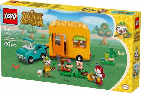 Klocki Animal Crossing 77054 Leif i jego karawan oraz sklep ogrodniczy Klocki Animal Crossing 77054 Leif i jego karawan oraz sklep ogrodniczy