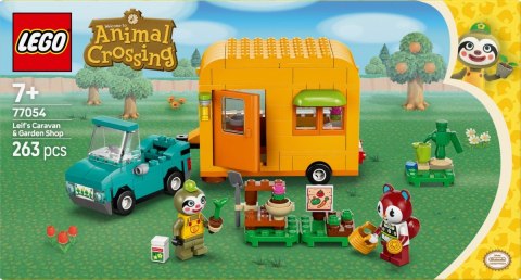 Klocki Animal Crossing 77054 Leif i jego karawan oraz sklep ogrodniczy Klocki Animal Crossing 77054 Leif i jego karawan oraz sklep ogrodniczy