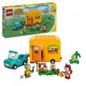 Klocki Animal Crossing 77054 Leif i jego karawan oraz sklep ogrodniczy