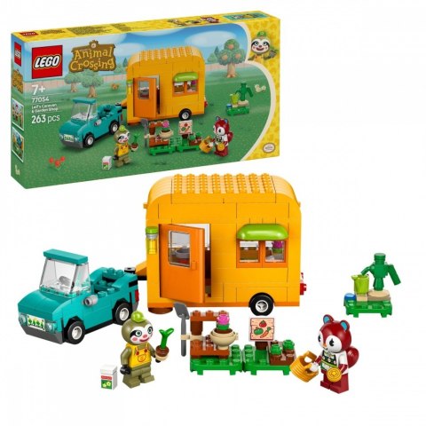 Klocki Animal Crossing 77054 Leif i jego karawan oraz sklep ogrodniczy Klocki Animal Crossing 77054 Leif i jego karawan oraz sklep ogrodniczy