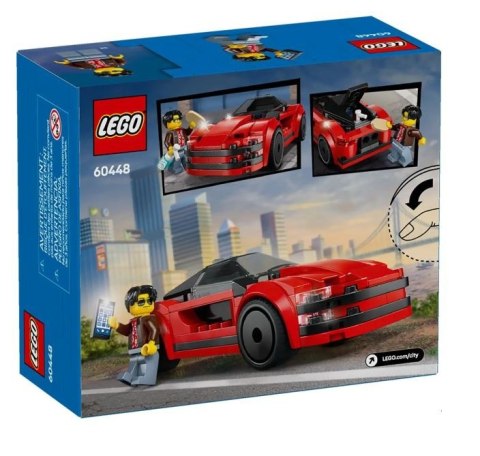 Klocki City 60448 Czerwony samochód sportowy Klocki City 60448 Czerwony samochód sportowy